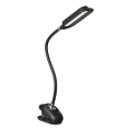 LED+CCT Dæmpbar bordlampe med klemme CLIP LED/7,5W/230V 3000/4200/5000K sort