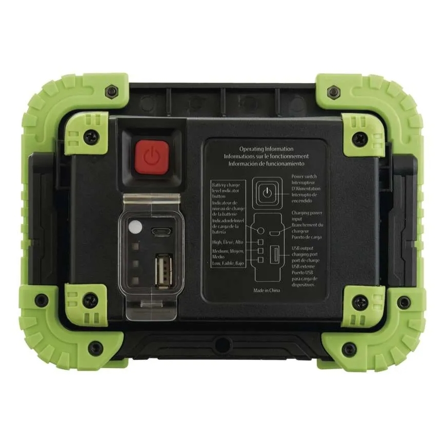 LED COB Genopladelig projektør LED/3,7V 3000 mAh IP44