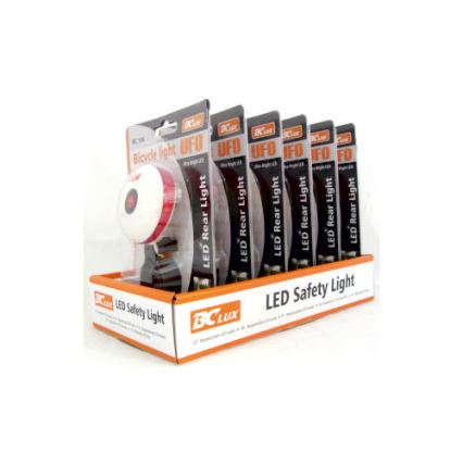 LED Sikkerhedslampe til cykel BCLUX LED/2xAAA