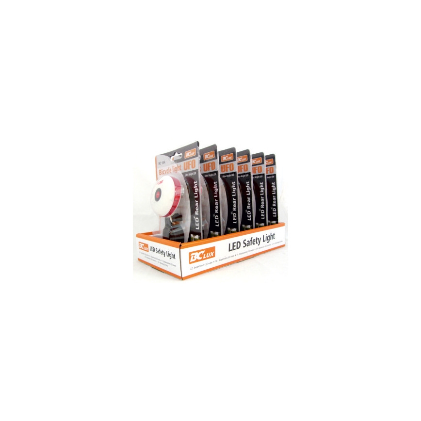 LED Sikkerhedslampe til cykel BCLUX LED/2xAAA
