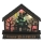 LED Dekoration HALLOWEEN LED/2xAA/multifarvet uhyggeligt hus