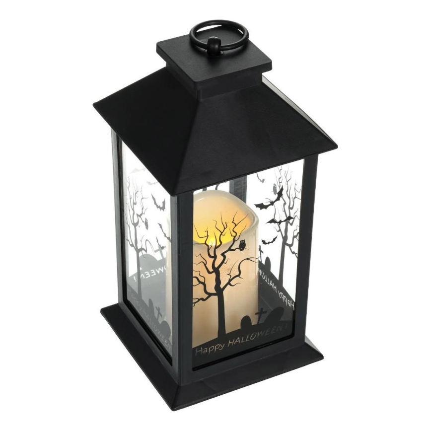 LED Dekoration HALLOWEEN LED/3xAAA/varm hvid lanterne