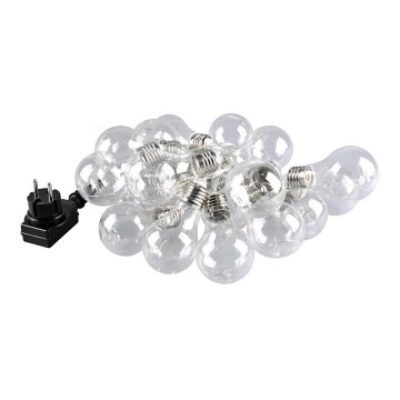 LED dekorationskæde SMOLDER 5,3 m 20xLED/2,7W/230V