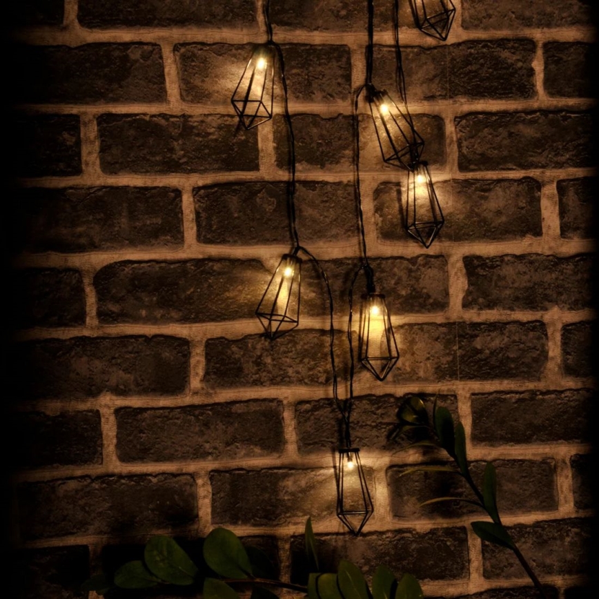 LED dekorativ belysning ALBORG 10xLED/2xAA