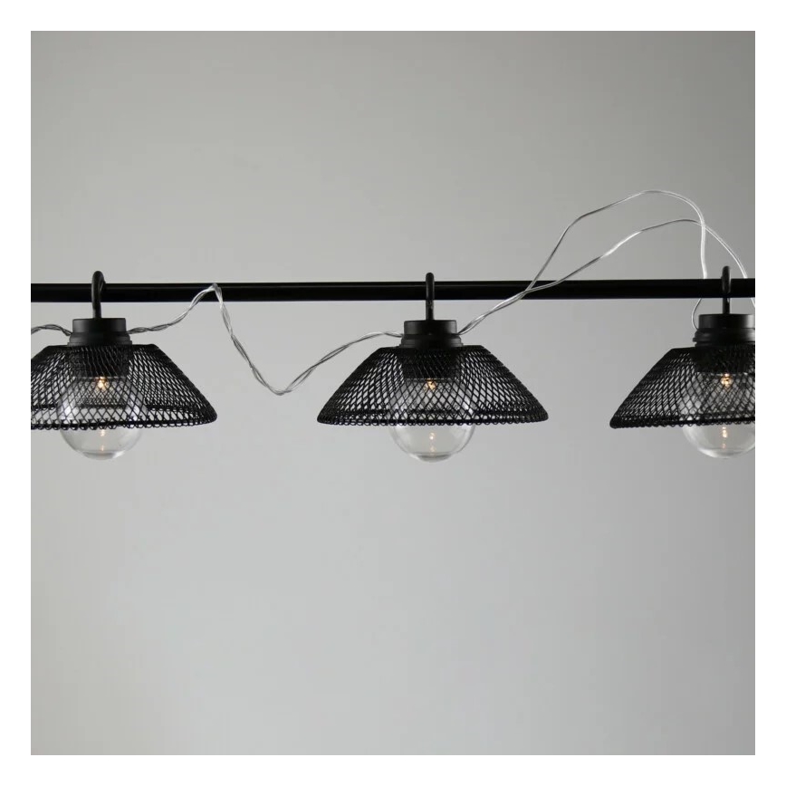 LED dekorativ belysning ASTRA 10xLED/2xAA