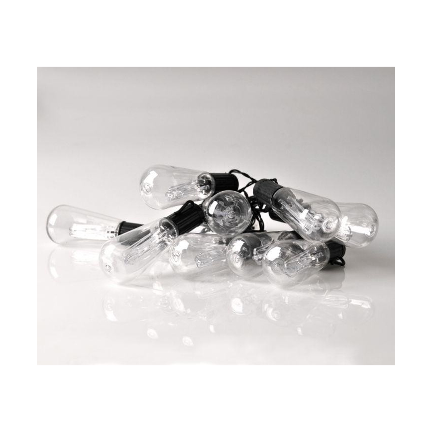 LED dekorativ lyskæde EDISON 2,65 m 10xLED/2xAA