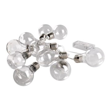 LED dekorativ lyskæde SMOLDER 2,1 m 10xLED/2xAA