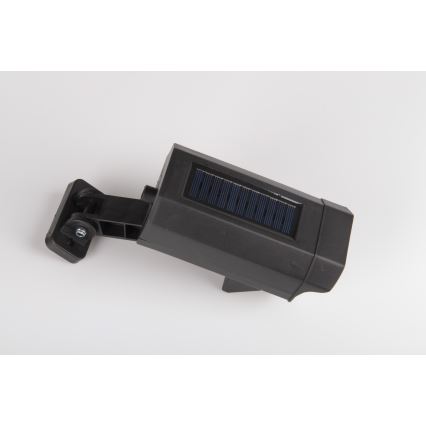 LED Dummy-overvågningskamera med sensor og med solpanel LED/5W/5,5V 800 mAh IP65 + fjernbetjening