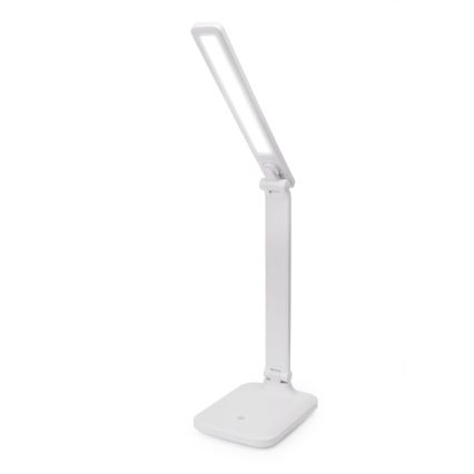LED dæmpbar berøringsbetjent bordlampe med USB-port REMUS LED/5W/230V hvid