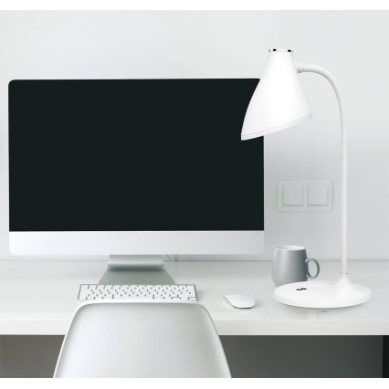 Dæmpbar LED-bordlampe med touchfunktion LED/5W/5V 2400 mAh