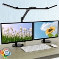 LED Dæmpbar berøringsfølsom fleksibel bordlampe LED/24W/230V 3000-6500K CRI 92 sort