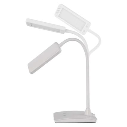 LED-dæmpbar bordlampe EDDY LED/6W/230V 3000/4500/6800K hvid