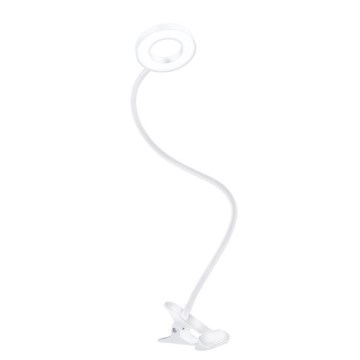LED dæmpbar bordlampe med klemme LED/8W/230V 3000/4000/5000K hvid