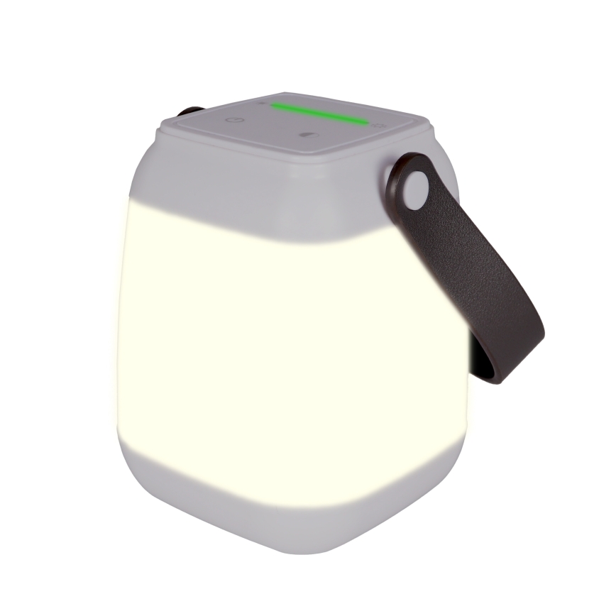 LED dæmpbar bordlampe med touch IBIZA LED/1,8W/5V 4000 mAh IP44 hvid