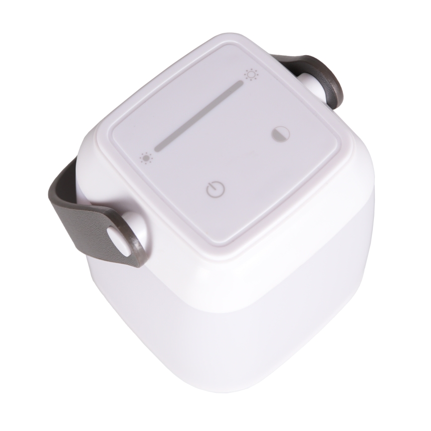 LED dæmpbar bordlampe med touch IBIZA LED/1,8W/5V 4000 mAh IP44 hvid