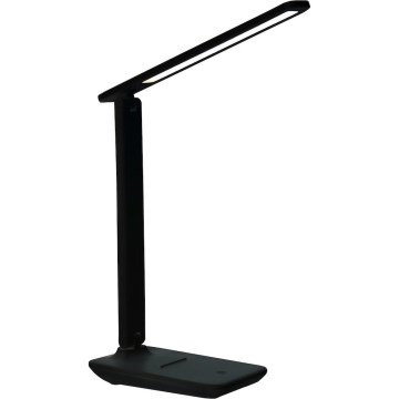LED Dæmpbar bordlampe POST LED/5W/5V 3000-6500K sort