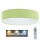 LED Dæmpbar Børneplafond SMART GALAXY KIDS LED/24W/230V 3000-6500K prikker grøn/hvid + fjernbetjening