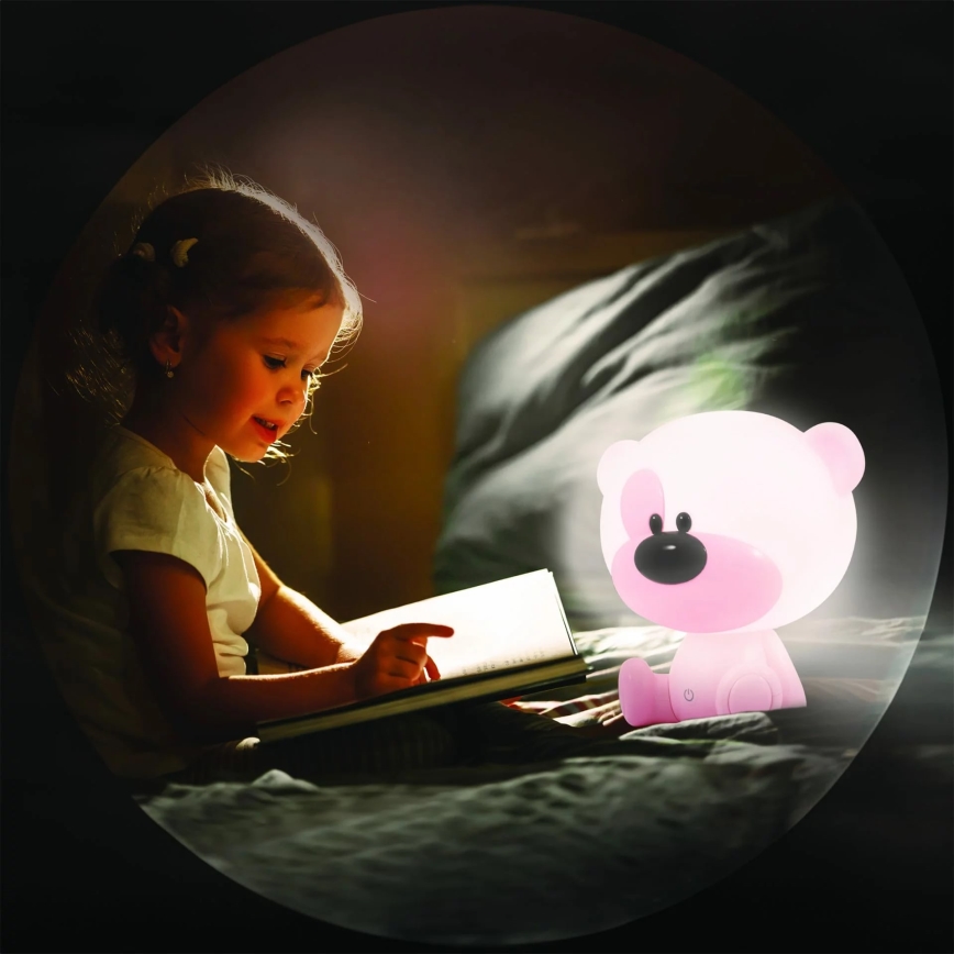 LED Dæmpbar children's touch-funktion lampe BIBI LED/2,5W/3,7V 1200 mAh