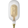 LED dæmpbar filamentpære E27/3W/230V 2200K gylden
