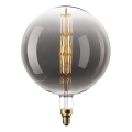 LED dæmpbar filamentpære E27/7,5W/230V 1800K røgfarvet