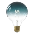 LED dæmpbar filamentpære G125 E27/4W/230V 1800K blå