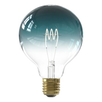 LED dæmpbar filamentpære G125 E27/4W/230V 1800K blå