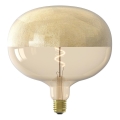LED dæmpbar filamentpære med gylden top E27/6W/230V 1800K CRI 90