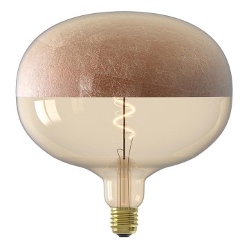LED dæmpbar filamentpære med kuppel E27/6W/230V 1800K kobber CRI 90