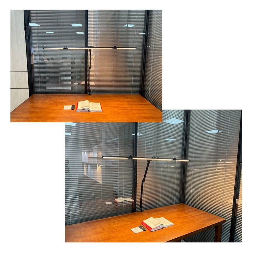 LED Dæmpbar touch-funktion fleksibel bordlampe POINTIQ LED/36W/230V 3000-6500K CRI 92 sort