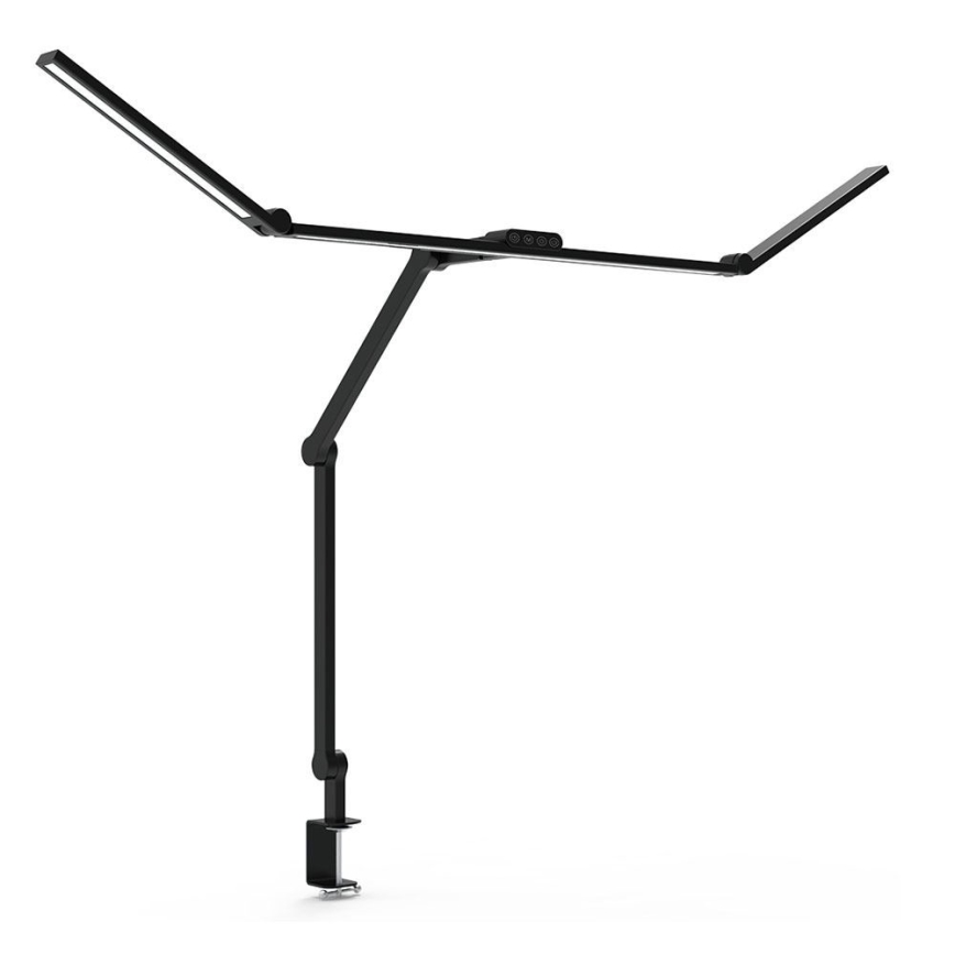 LED Dæmpbar touch-funktion fleksibel bordlampe POINTIQ LED/36W/230V 3000-6500K CRI 92 sort