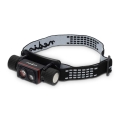 LED Dæmpbar genopladelig aluminiumpandelampe LED/10W/5V 2200 mAh IPX8 sort