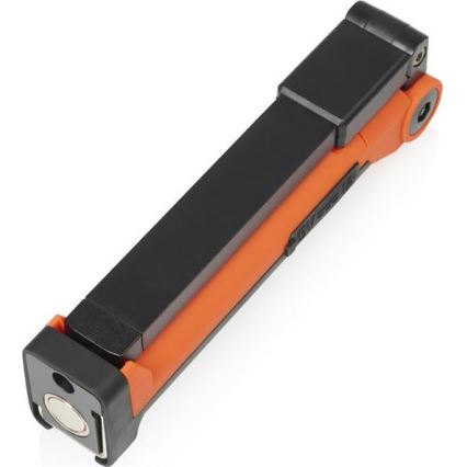LED-dæmpbar genopladelig arbejdslygte LED/3W/5V 6500K 2000 mAh orange/sort