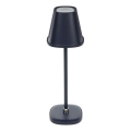 LED Dæmpbar Genopladelig Bordlampe LED/3W/1800 mAh Mørkeblå
