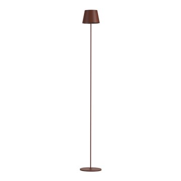 LED Dæmpbar Genopladelig Gulvlampe 3-i-1 LED/4W/5V 4400 mAh 3000K IP54 Brun
