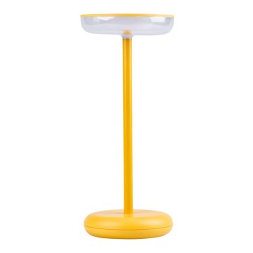 LED dæmpbar genopladelig lampe FLUXY LED/1,7W/1800 mAh IP44 gul
