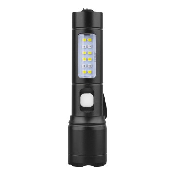 LED-dæmpbar genopladelig lommelygte 5W/5V, 400 lm, 1200 mAh