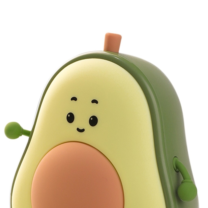 LED dæmpbar genopladelig berøringsbetjent natlampe til børn AVOCADO LED/1W/5V 1200 mAh