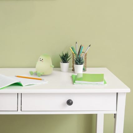 LED dæmpbar genopladelig berøringsbetjent natlampe til børn MANGO LED/2,5W/5V 800 mAh