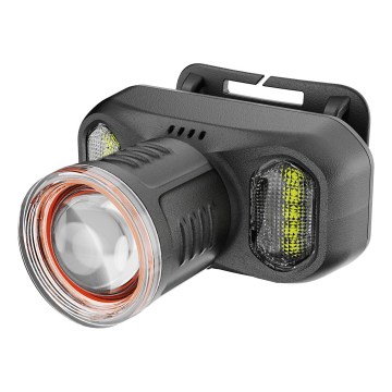 LED dæmpbar genopladelig pandelampe LED/3,4W/5V 1500 mAh