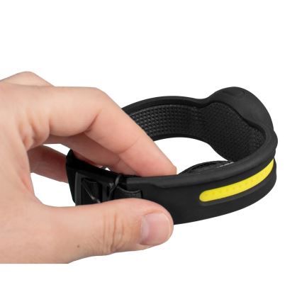 Dæmpbar genopladelig LED-pandelampe med rødt lys — 5V, IPX4, 550 lm, 600 mAh