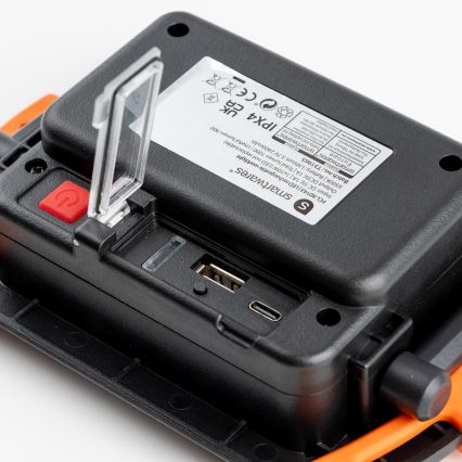 LED dæmpbar genopladelig reflektor LED/10W/5V USB 6500K IP44