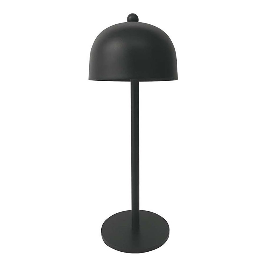 LED Dæmpbar genopladelig touch bordlampe LED/1W/5V 3000-6000K 1800 mAh sort