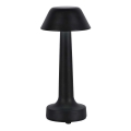 LED Dæmpbar genopladelig touch bordlampe LED/1W/5V 3000-6000K 1800 mAh sort