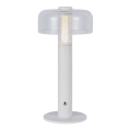 LED Dæmpbar Genopladelig Touch Bordlampe LED/1W/5V 3000K 1800 mAh Hvid