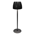 LED Dæmpbar genopladelig touch bordlampe LED/2,7W/5V 3000/4000/6000K 1800 mAh sort
