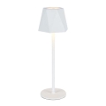 LED Dæmpbar genopladelig touch bordlampe LED/4W/5V 3000-6000K 1800 mAh hvid