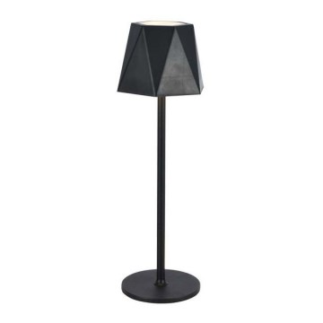 LED Dæmpbar genopladelig touch bordlampe LED/4W/5V 3000-6000K 1800 mAh sort