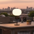 LED-dæmpbar genopladelig udendørs bordlampe VENEZIA LED/2W/5V 2700K IP54 4000 mAh sort