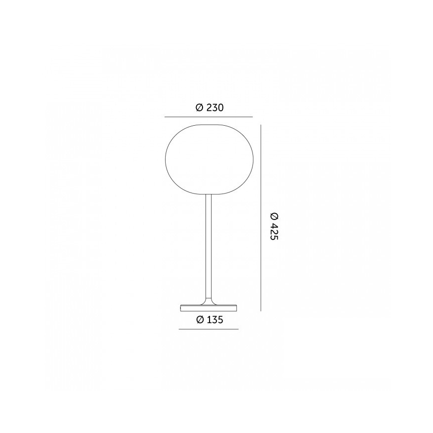 LED-dæmpbar genopladelig udendørs bordlampe VENEZIA LED/2W/5V 2700K IP54 4000 mAh sort