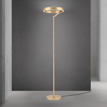 LED-dæmpbar gulvlampe KOLK LED/40W/230V 2700/4000K guld